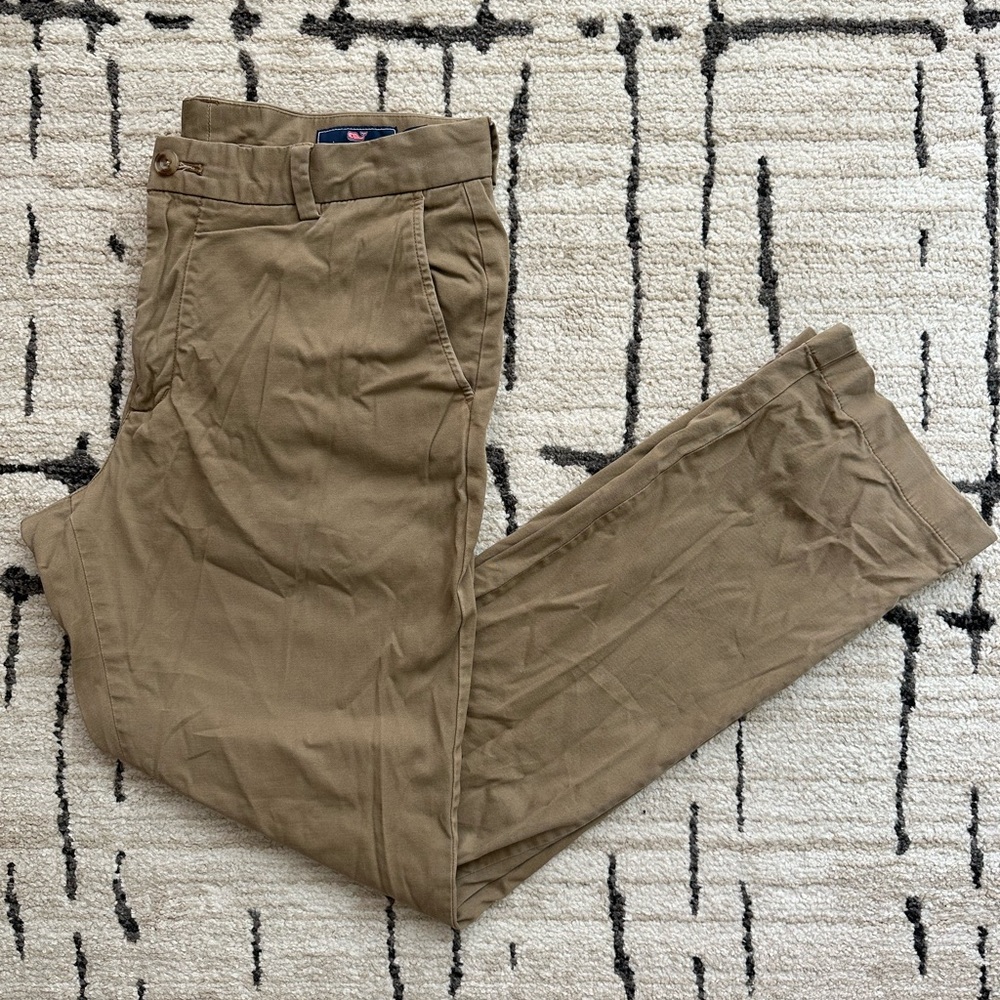 Men's Vineyard Vines Tan Breaker Pants